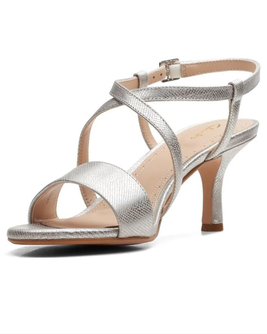 AMALI BUCKLE CLARKS SANDALE TALON HAUT - Image 3