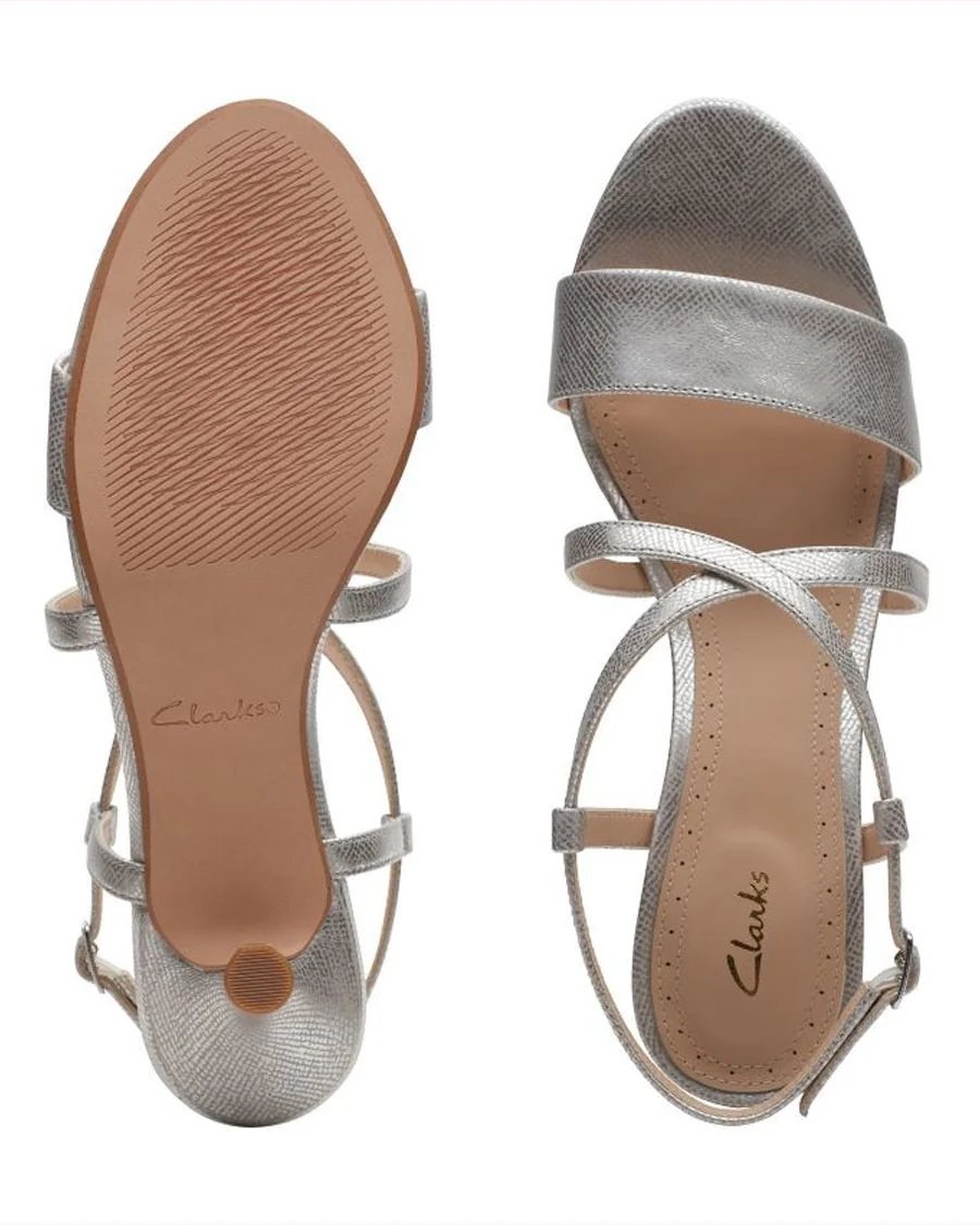 AMALI BUCKLE CLARKS SANDALE TALON HAUT - Image 5