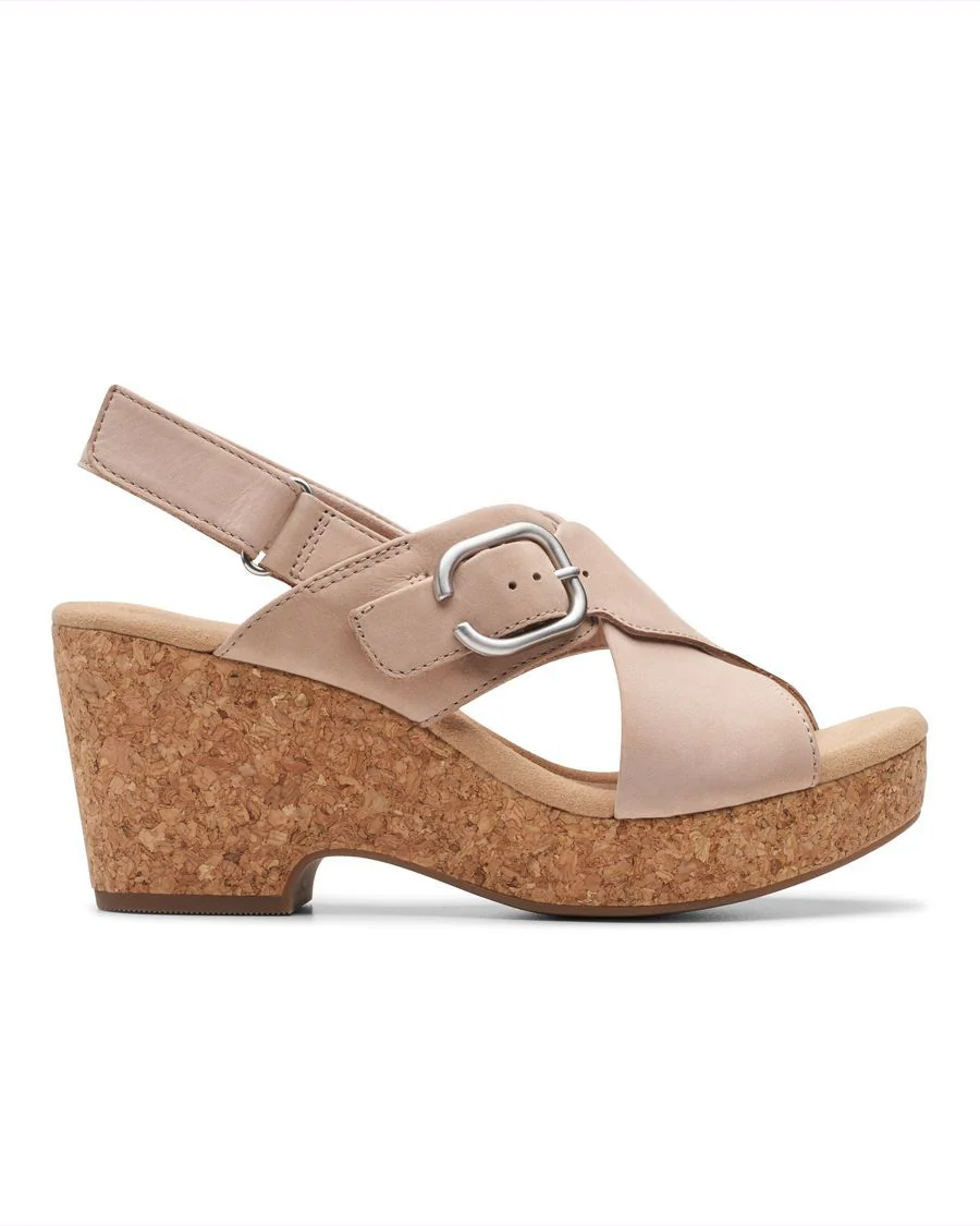 GISELLE DOVE CLARKS SANDALE TALON HAUT