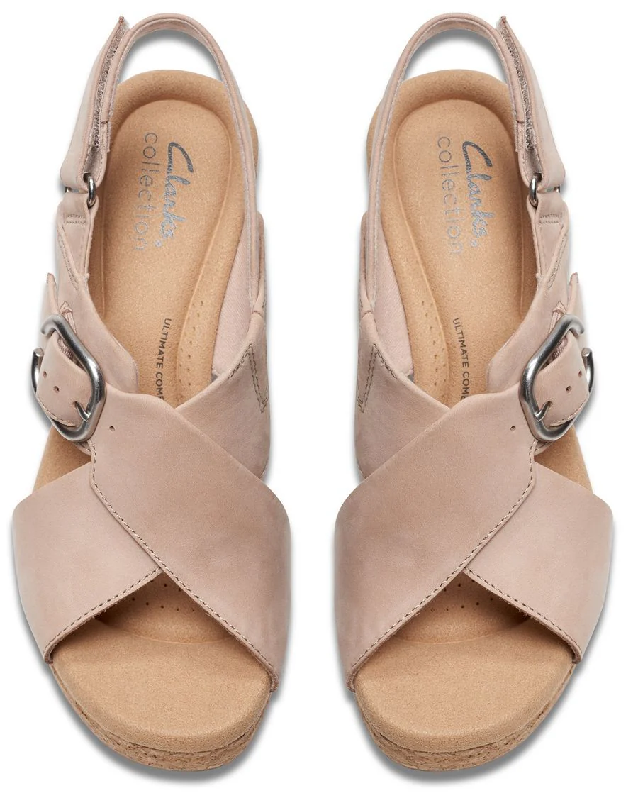 GISELLE DOVE CLARKS SANDALE TALON HAUT - Image 4