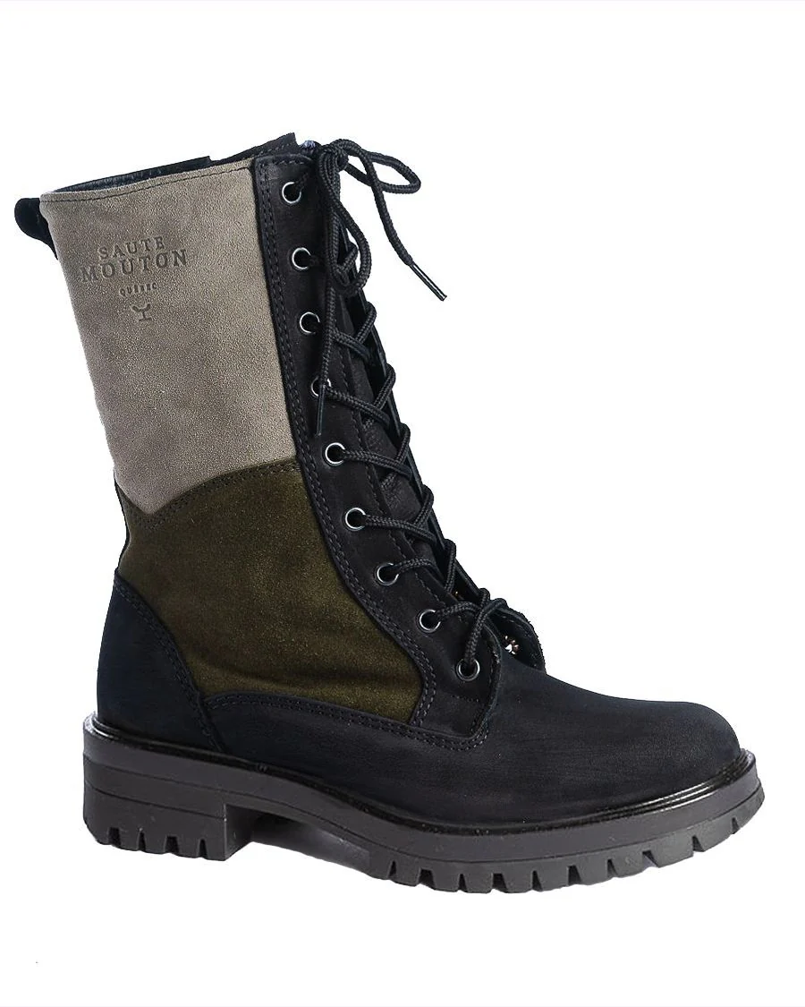 OCEANE SAUTE MOUTON BOTTE HIVER LAINE