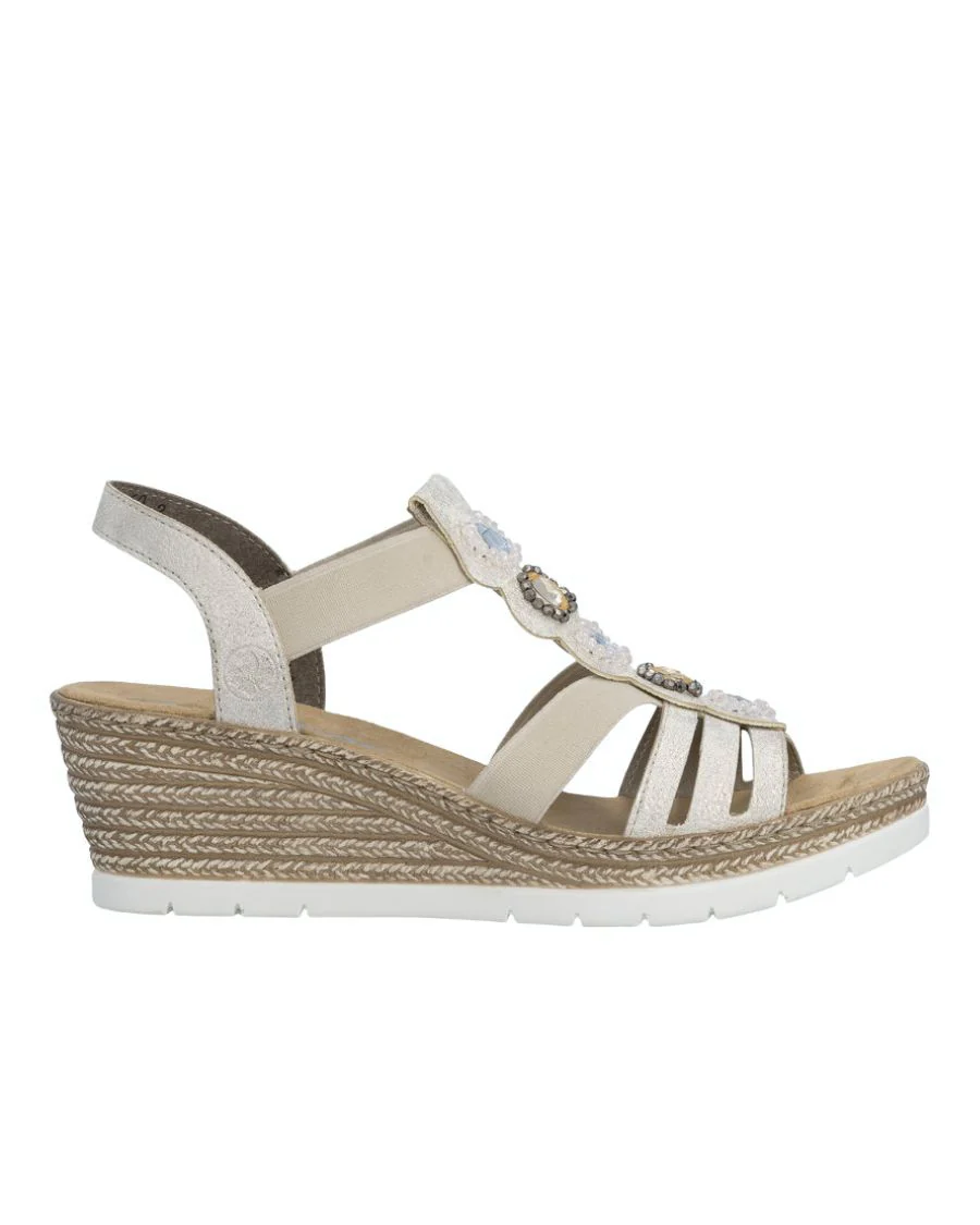 RIEKER SANDALE TALON MOYEN