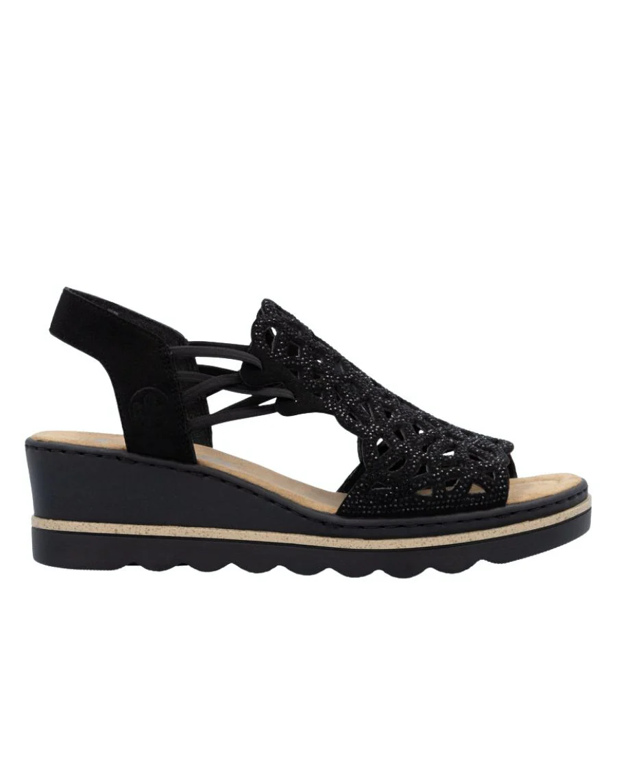 RIEKER SANDALE TALON MOYEN